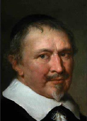 Govert flinck Portrait of a man surrounded by books Germany oil painting art